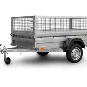 Remorque bagagère pas cher​ ZASLAW 235SU – 2,35 X 1,32 M GRILLAGÉE