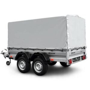 Remorque 2 essieu 750 kg​ ZASLAW 265T – 2,65 X 1,32 M GRILLAGÉE