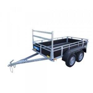 Remorque 750 kg double essieux Bois 3m00x1m51