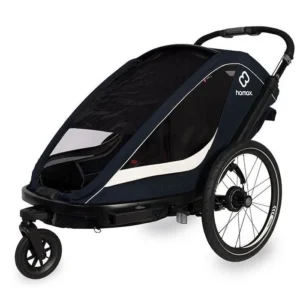 Remorque pour vélo Hamax 2 Enfants - Breeze - noir